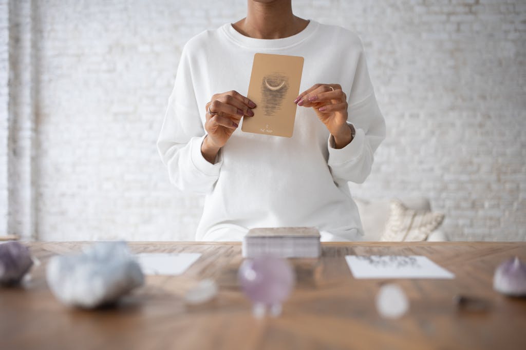 Affirmation and mindset card decks.